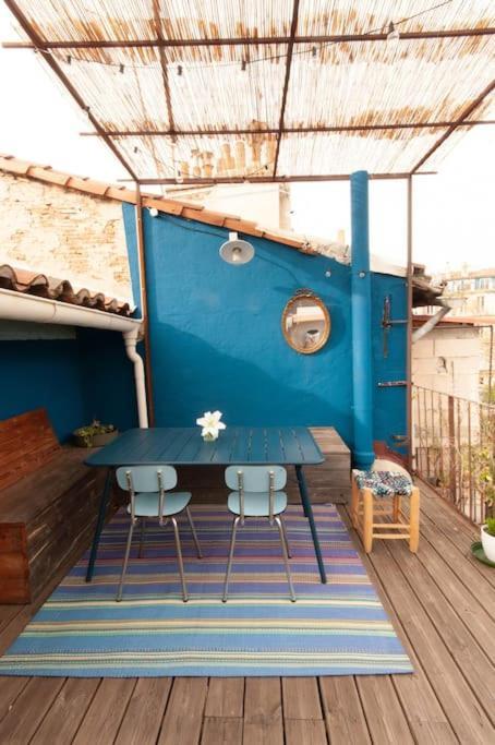 Ferienwohnung Magnifique Duplex Proche Cours Julien Marseilles Exterior foto