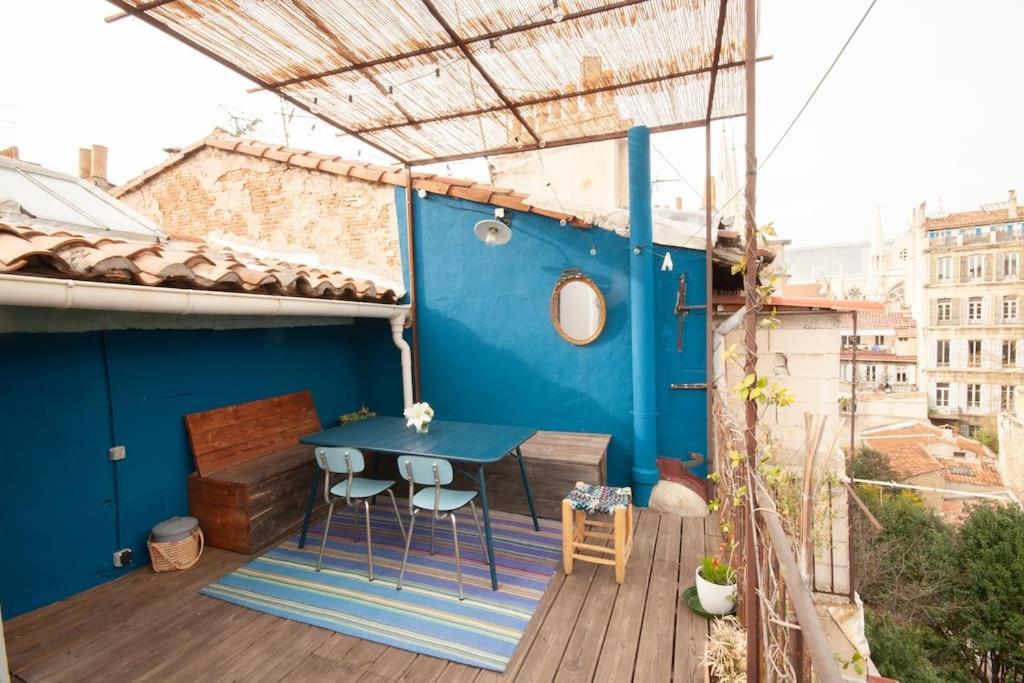 Ferienwohnung Magnifique Duplex Proche Cours Julien Marseilles Exterior foto