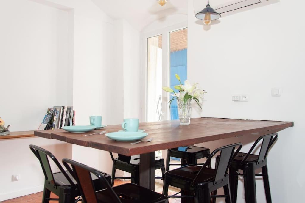 Ferienwohnung Magnifique Duplex Proche Cours Julien Marseilles Exterior foto